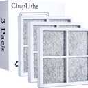 Air Filter for LG LMXS30776S, LMXS28626S, LFX25991ST, LFXS28968S/D, LRMXS2806S, LFXS26973D, LFXS30766D, LMXS27626S/D, LFX28968ST, LFXS30726S Refrigerator Fresh Air Filter Replacement(3 Pcs)