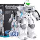 SONOMO Toys for 6-9 Year Old Boys, RC Robot Gifts for Kids Intelligent Programmable Robot (White)