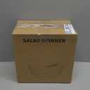 Brigii Salad Spinner, 4.24 Quart Lettuce Spinner with Double Drainage Holes, Salad Dryer for Washing, Spinning, and Draining Greens, Fruits, and Vegetables