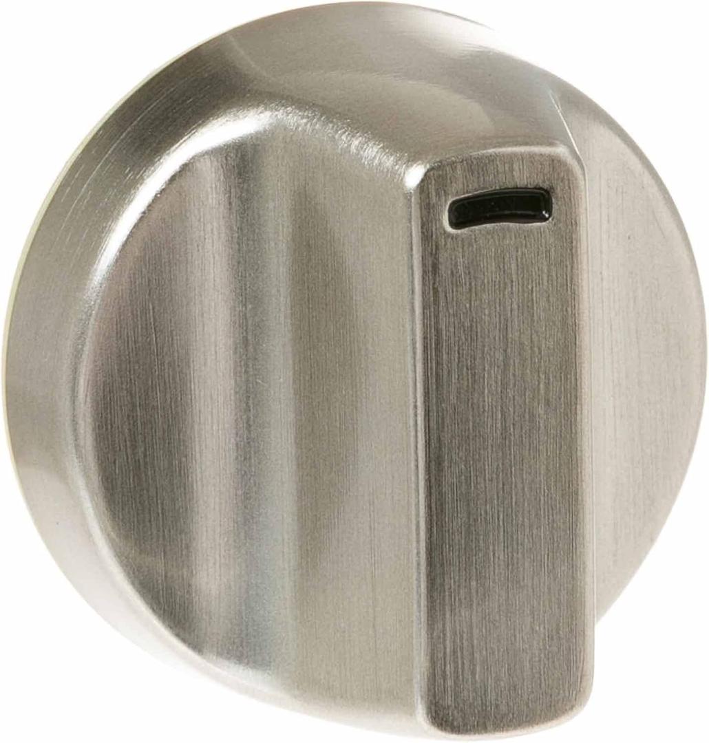 GE WB03X29392 Range Surface Burner Knob (Stainless Steel)