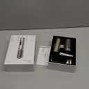 Cordless Hair Straightener Brush, 2 in 1 Curling & Straightening Brush with 200 Million Negative Ions, Mini Travel Hot Straightener Comb for Women, Fast Heating & Dual Voltage