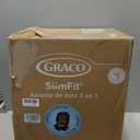 Graco Slimfit 3-in-1 Convertible Car Seat, Slim Car Seat with Space-Saving Design, Highback Booster Seat with 10-Position Headrest, Rear Facing and Forward Facing Carseat, Jarret, EXP: 05/16/2036