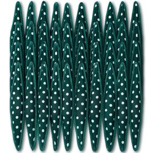 Bememo 40 Pieces Soft Curlers Hair Rollers Overnight Heatless Pillow Rollers for Hair Satin Sponge Curlers to Sleep in No Heat for Long Short Styling Tools(Dark Green)