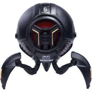 GravaStar Mars Pro Bluetooth Speaker, Deep Bass Loud Stereo Sound, 15H Playtime, 6 RGB Lights, Dual Pairing, Portable for Home, Outdoors, Party, Camping, Home, Gifts (Black)