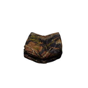 Foldable Cushion, Seat Pad, Pine Camouflage for Outdoor Camping Hiking - Thick Foam Padding, Secure Straps, Ideal for Autumn Winter