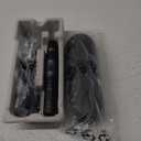 Philips Sonicare ProtectiveClean 5300 Rechargeable Electric Toothbrush, with Pressure Sensor, 3 Cleaning Modes, SmarTimer and QuadPacer, with 2 Bonus Brush Heads, Travel Case, Black, Model HX6423/34