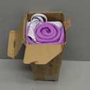 Deepsoon Heating Pad,Electric Heating Pads for Back,Neck,Abdomen,Moist Heating Pad for Shoulder,Knee,Arms,Legs,Dry/Moist Heat & Auto Shut Off,Christmas Gifts for Men and Women,Light Purple,24x12 Inch