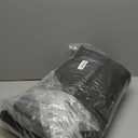 Dog Crate Pad Washable, Ultra Soft Plush Crate Mat for Medium Large Dogs, Non Slip Cushion for Metal Crates, Indoors or Travel, 42 x 28 Inch, Gray (Grey)