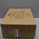 Hot Pot Electric Hot Pot with Divider, Large 6L Nonstick Dual-Sided Shabu Shabu Pot Dual-Flavor hotpot electric 1500W with Adjustable 5-Temperature Control Perfect for Family Dinners & Parties (6.3 Quarts), Cream