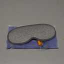 Weighted Eye Mask for Sleeping - Blackout Sleep Mask for Women Men, FACEMOON Lash Extension Eye Covers, Memory Foam, 3D Contoured, Airplane Travel Essentials, Blindfold for Meditation(Gray)