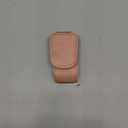 2Pcs Sunglass Holder for Car, Magnetic Leather Eyeglass Hanger Clip for Car Sun Visor, Sunglasses Holder and Ticket Card Clip for Car Visor Accessories (Pink)