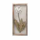 DI NV 8X17 METAL HYDRANGEA FLOWER ART