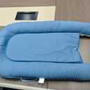 JINXIA Baby Floor Mat for Newborn, Portable Toddler Mat - Soft Baby Floor Seat Cover for Travel, Newborn Essentials - Blue