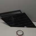 Rear Side Quarter Window Vent Louver Cover for Toyota Avalon 2019 2020 2021 Glossy Black Exterior Styling