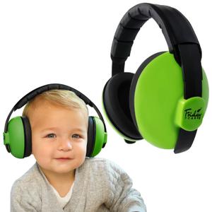 Baby Ear Protection Noise Cancelling Headphones for Ages 0-24 Months, Green
