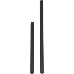 KCO Lighting M14 Threaded Extension Rod 7.89 and 11.8" Black Extension Rods Lighting Fixture Downrods Stems Chandelier Extension Rods