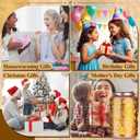 Flamingo Solar Lanterns Outdoor Waterproof Garden Decor Lantern Gifts for Mother Grandma, Retro Metal Hanging Solar Lights Decoration Outside for Yard, Patio, Backyard, Porch, Flamingo Gifts