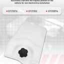 GY21876 Fuel Gas Tank with Cap Compatible with John Deere Scotts Sabre 102 105 115 125 135, L100 L110 L120 L130, LA105 LA115 LA125, D105 D120 D130 Lawn Tractors Replace GY21102 GY20894