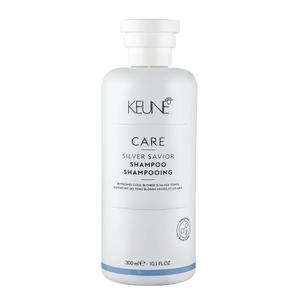 KEUNE Care Silver Savior Shampoo, Toning & Brightening Cleanser for Blonde & Grey Hair, 10.1 Fl Oz