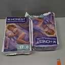 The Honest Company Comfort Dry Overnight Diapers, Up to 12 Hours Protection, Hypoallergenic, FragranceFree, Cozy Cloud + Star Signs, Club Box Size 6 (35+ lbs), 34 Count