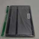 WallarGe Atomic Digital Wall Clock Battery Operated, Self-Setting, Large Display with Temperature, Date, Day of The Week, Silent Wall Mount Digital Clock, 4 Time Zones, DST (8.5 Inch)