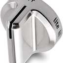 Funmit 5304502763 Range Control Knob Replacement for Frigidaire Stove Replaces PS11724147 AP5984069 EAP11724147 4279473, D Shaped Shaft with Metal Insert, Silver Plastic