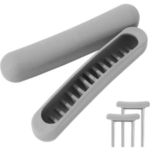 Replacement Crutch Pads, 2 Pack Crutch Padding, Underarm Crutch Pads, Replacement Cushion Tops Axillary Support Double Crutches Accessories