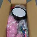 Liberry Toddler Tricycle Age 2 3 4 Years Old, Kids Trike with Light Up Wheels, Removable Pedal and Basket, 3 Wheel Bike Outdoor Indoor Riding Toy Christmas Gift for Girls Boys, Pink