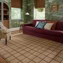 Loloi Chris Loves Julia Fletcher Natural/Brown 2'-3" x 3'-9" Runner Rug