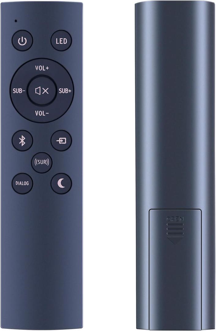 New 1067744 Remote Control Replacement for Klipsch 400 2.1 Soundbar R-4B II RSB-11 BAR 40 RSB-14 R4B II R-4B II R-4B II NA, for Klipsch Cinema 400 2.1 Sound Bar Remote