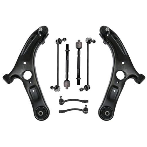 8Pcs Front Lower Control Arm with Ball Joint Suspension Kit fit for 2011-2017 Hyundai Elantra GT Sedan, for 2012 2013 2014 2015 2016 2017 Hyundai Veloster