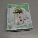 3D Puzzle Vase for Adults Kids, 120 Pcs Puzzle Book Vase for Flowers, Arts and Crafts for Kids 4-6, Adults, Girls, Cute Unique Vases for Book Shelf Decor, Books Lover Gifts for Women(Secret) (Garden)