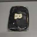 Graduation Gifts for Him - Crossbody Bag for Men, Sling Bag / Waist Pack for Travel & Sports, Initial White L, Black