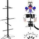 Hockey Gear Drying Rack Metal Sports Gear Storage Drying Rack, Hockey Sports Gear Storage Dry Rack for Adult and Child Hockey Equipment Rack-4 Additional Hanging Clips