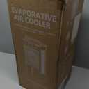 Portable Windowless Air Conditioners, 3-IN-1 Swamp Cooler, Evaporative Air Cooler, 6 Speeds & 3 Modes, 3-Gal Water Tank for Cooling, 20 FT/S Remote Control, Portable Air Cooler for Indoors