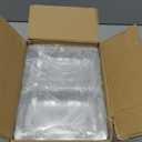 Disposable Plastic Hinged Food Container - 70 Pcs Clear Clamshell Food Containers, Internal Size 6.3" Length x 3.9" Width x 2.7" Depth