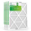 TRIGHTFILTERS 20x24x1 MERV 8 Pleated HVAC AC Furnace Air Filters (4-Pack)