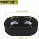 593260 Air Filter with Pre-Filter Kit (16PCS) Compatible with Briggs and Stratton 4247 5432 5432k 09P00 09P702 550E 500EX 550EX 625 575EX Series Engine - Lawn Mower Air Cleaner 593260 798452 334404