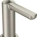 Moen Spot Resist Stainless Modern Deck Mounted Kitchen Soap Dispenser with Above-the-Sink Refillable Bottle, S3947SRS (1.125)