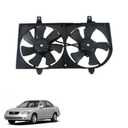 Radiator Cooling Fan Plastic Black Replacement for Sentra 2000-2006 Replacement for NI3115123