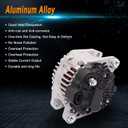 Alternator Compatible with Yaris,1.5L L4 Engine,2006-2015, Alternator Replace for 1042108180 104210840