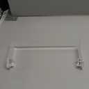 ZUNTO Acrylic Paper Towel Holder - Adhesive Paper Towel Roll Holder Under Cabinet, Clear Plastic Wall Mounted Paper Towel Rack for Kitchen, Frees up Counter Space