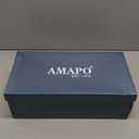 Men's Oxford Formal Dress Shoes Comfortable Classic Business Lace Up Derby Plain Toe (11, Black-20712)