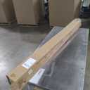 Trademark Innovations Rectangular Solar Powered LED Lighted Patio Umbrella - 10' x 6.5' (Tan)