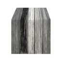 OYIMUA Grey Striped Vintage Table Runner, Rustic Farmhouse Style Kitchen Dining Table Decoration for Home Party Decor 13x72 Inch