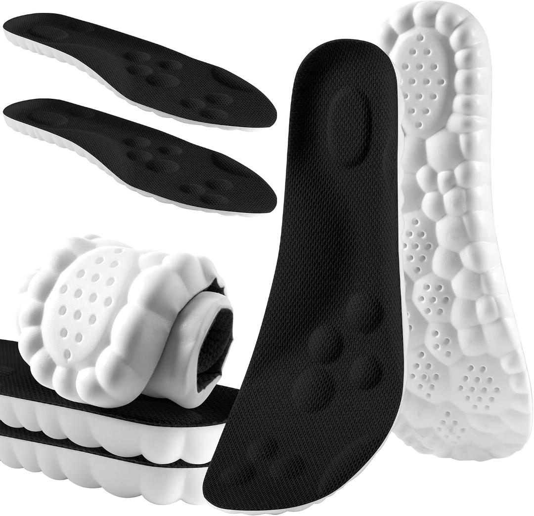 Orders My 4D Cloud Steppers Insoles for Men Women, Memory Foam Arch Support Inserts for Heel & Foot Comfort Shock Absorption Cushioned Insoles for Standing, Work Boots & Sneakers Placed Recently by Me Size: Men: Us 7-10/ Women: Us 8.5-12