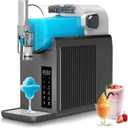 Slushie Maker Black Big Ice Machine, 86oz Liquid Capacity Frozen Drink Makers Home