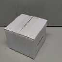 Sponge Holder for Kitchen Sink Counter, Ceramic Dish Sponge Caddy White Sink Organizer Dish Rack Farmhouse Brush Holder for Bathroom, Kitchen, White (Barrel-type)