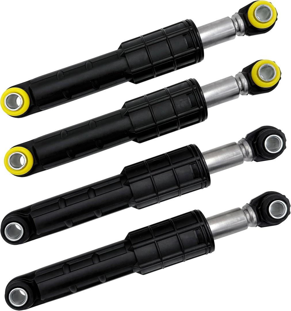 Washer Shock Absorbers 4 Pack Fit for Samsung Front Load Washer Vrt WF448AAP/XAA-01 WF42H5600AP/A2 WF42H5600AW/A2 WF42H5200AW/A2 WF42H5400AF Damper Shock Replacement