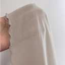 GORGLITTER Women's Mesh Long Sleeve Crop Tops Y2K Drop Shoulder Loose T Shirt Apricot Large